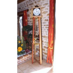 Comtoise contemporaine en chêne