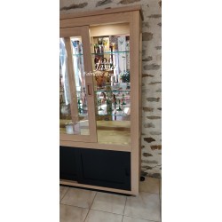 Argentier style contemporain en chêne massif FERRIERE