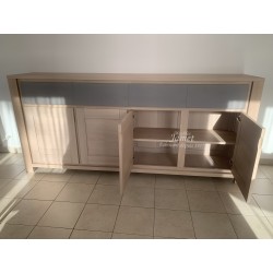 Enfilade contemporaine 4 portes 4 tiroirs SAB
