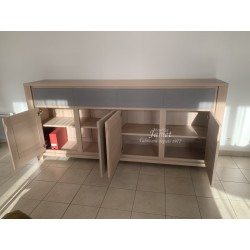 Enfilade contemporaine 4 portes 4 tiroirs SAB