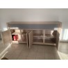 Enfilade contemporaine 4 portes 4 tiroirs SAB