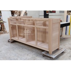 Enfilade contemporaine 4 portes 4 tiroirs SAB
