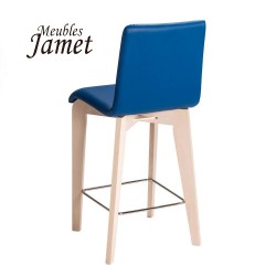 Tabouret YAM piètement rectangulaire T 9808