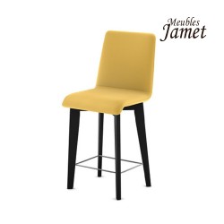 Tabouret YAM piètement rectangulaire T 9808