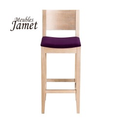 Tabouret Snack NATURA T730 en chêne