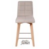 Tabouret Snack contemporain piètement rotatif