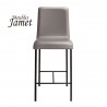 Tabouret Bar YAM métal carré T 9885