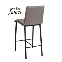 Tabouret Bar YAM métal carré T 9885