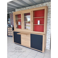 Buffet deux corps Contemporain en chêne FERRIERE