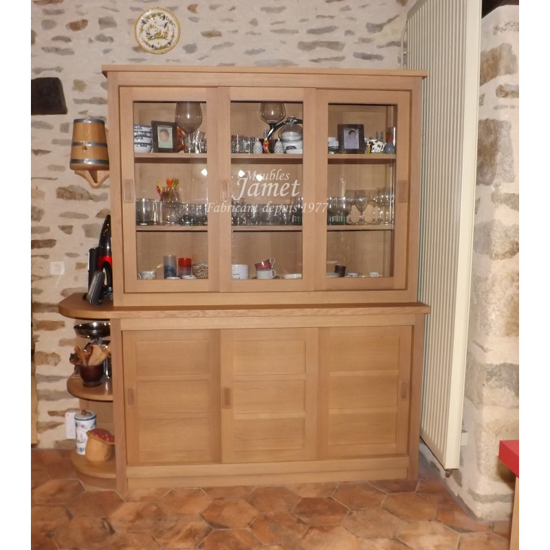 Buffet Vaisselier portes coulissantes