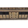 Bibliothèque style Industriel bois et métal