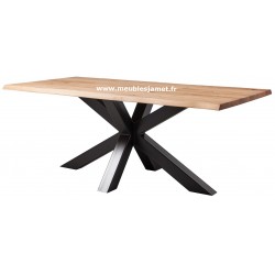 Table Contemporaine Pieds Métal Réf. C  P6 DR