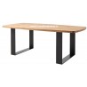 Table Style Contemporain  chêne et métal Réf. C P2 DO