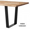 Table Style Contemporain Réf. C P3 DR