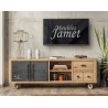 Meuble TV Style Industriel chêne et Métal A 5555 A