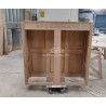 Fabrication d'un buffet Deux Corps Normand en chêne