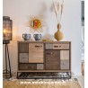 Buffet bas  2 portes Style PATCHWORK A2942 PC