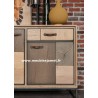 Buffet bas  2 portes Style PATCHWORK A2942 PC