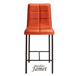 Tabouret de bar ZAO pieds métal T9881