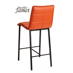 Tabouret de bar ZAO pieds métal T9881