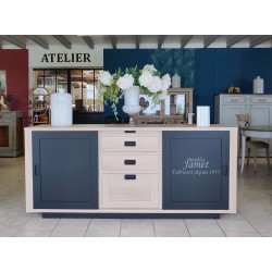 Buffet bas 2 portes coulissantes Contemporain Réf. TREMEOC