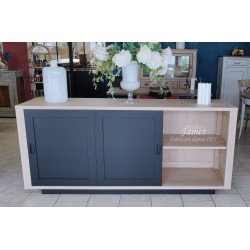 Buffet bas 2 portes coulissantes Contemporain Réf. TREMEOC