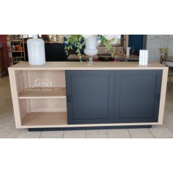 Buffet bas 2 portes coulissantes Contemporain Réf. TREMEOC
