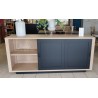 Buffet bas 2 portes coulissantes Contemporain Réf. TREMEOC