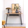 Console Style Industriel  Bois et métal Réf. GAL79 C
