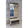 Porte-Manteaux Style contemporain chêne et métal Réf. A 5213 A