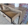 Meuble bas 3 portes + 2 tiroirs Style PATCHWORK 