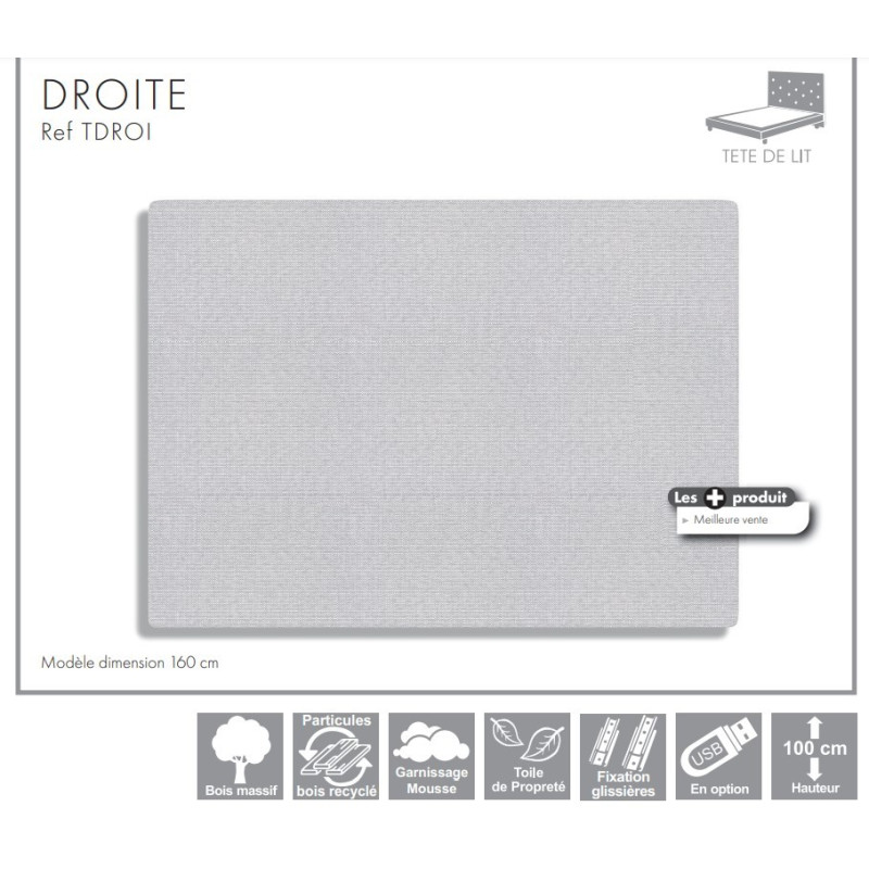 Tête de Lit DROITE  SOMOUEST