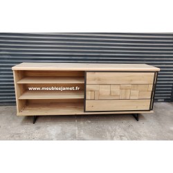 Buffet bas Contemporain  2 portes coulissantes 