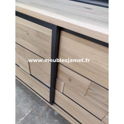 Buffet bas Contemporain  2 portes coulissantes 
