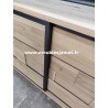 Buffet bas Contemporain  2 portes coulissantes 