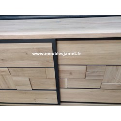 Buffet bas Contemporain  2 portes coulissantes 