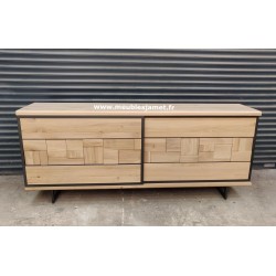 Buffet bas Contemporain  2 portes coulissantes 