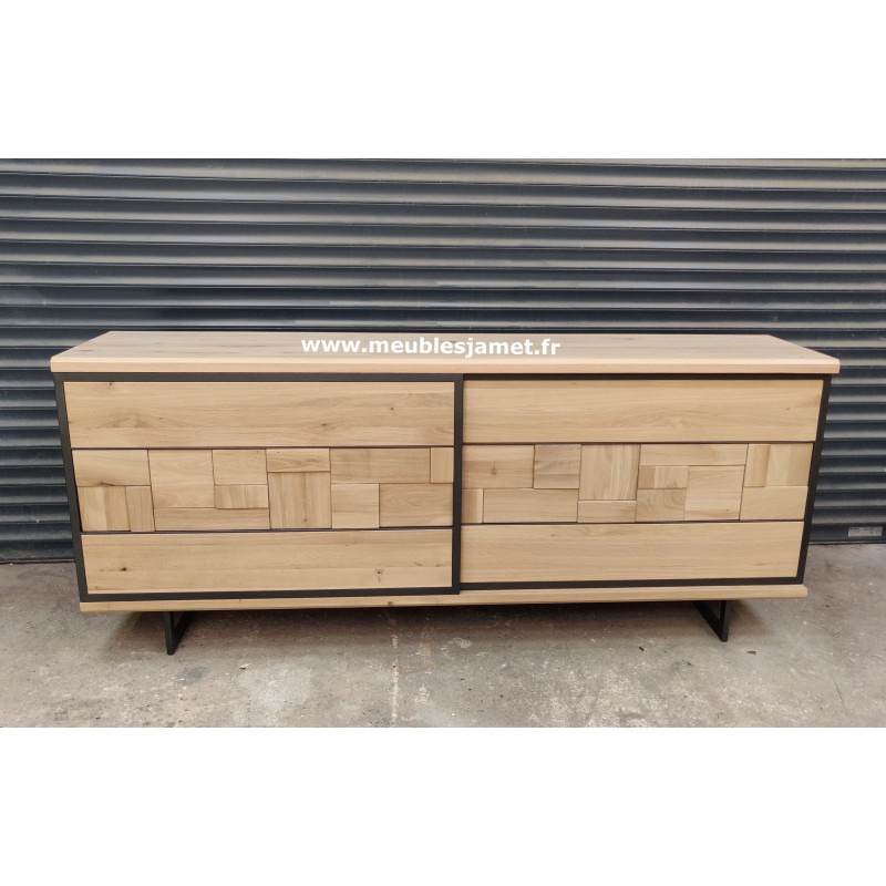 Buffet bas Contemporain  2 portes coulissantes 