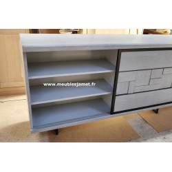 Meuble bas Contemporain 2 Portes coulissantes 