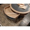Table basse ronde Style Industriel