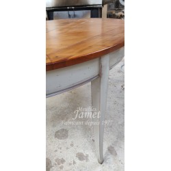 Table Ovale dessus Merisier Réf. La Croisie