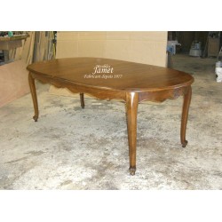 Table ovale Louis XV Sculptée T5120