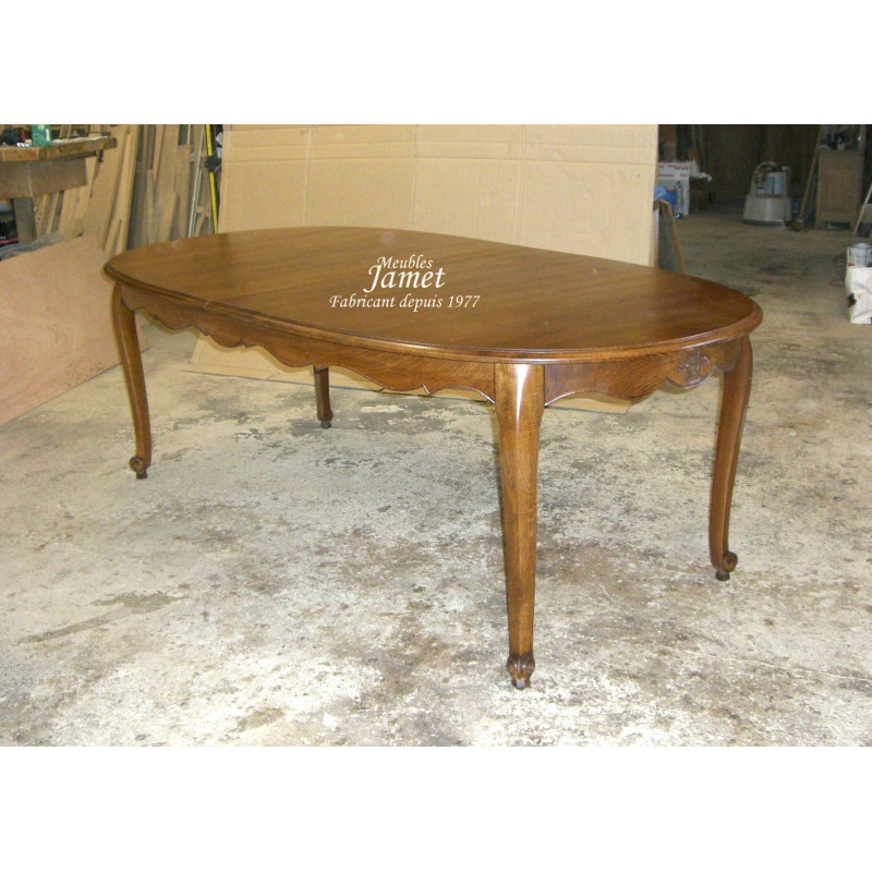 Table ovale Louis XV Sculptée T5120
