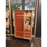Vitrine Style Industriel Bois et Métal Réf. A 5647 A