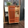 Vitrine Style Industriel Bois et Métal A 5647 A