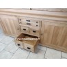 Buffet vaisselier Contemporain Chêne Massif