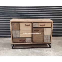 Buffet bas  2 portes Style PATCHWORK A2942 PC