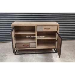 Buffet bas  2 portes Style PATCHWORK A2942 PC