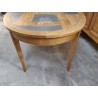 Table Ovale en chêne dessus PATCHWORK Réf. VALFRAMBERT