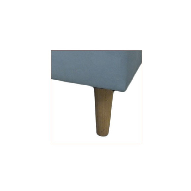 Jeu de 4 Pieds Coniques Hauteur 15 cm